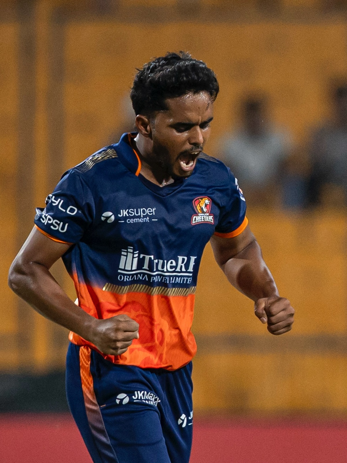 Mangesh Yadav was in action in MP's T20 league