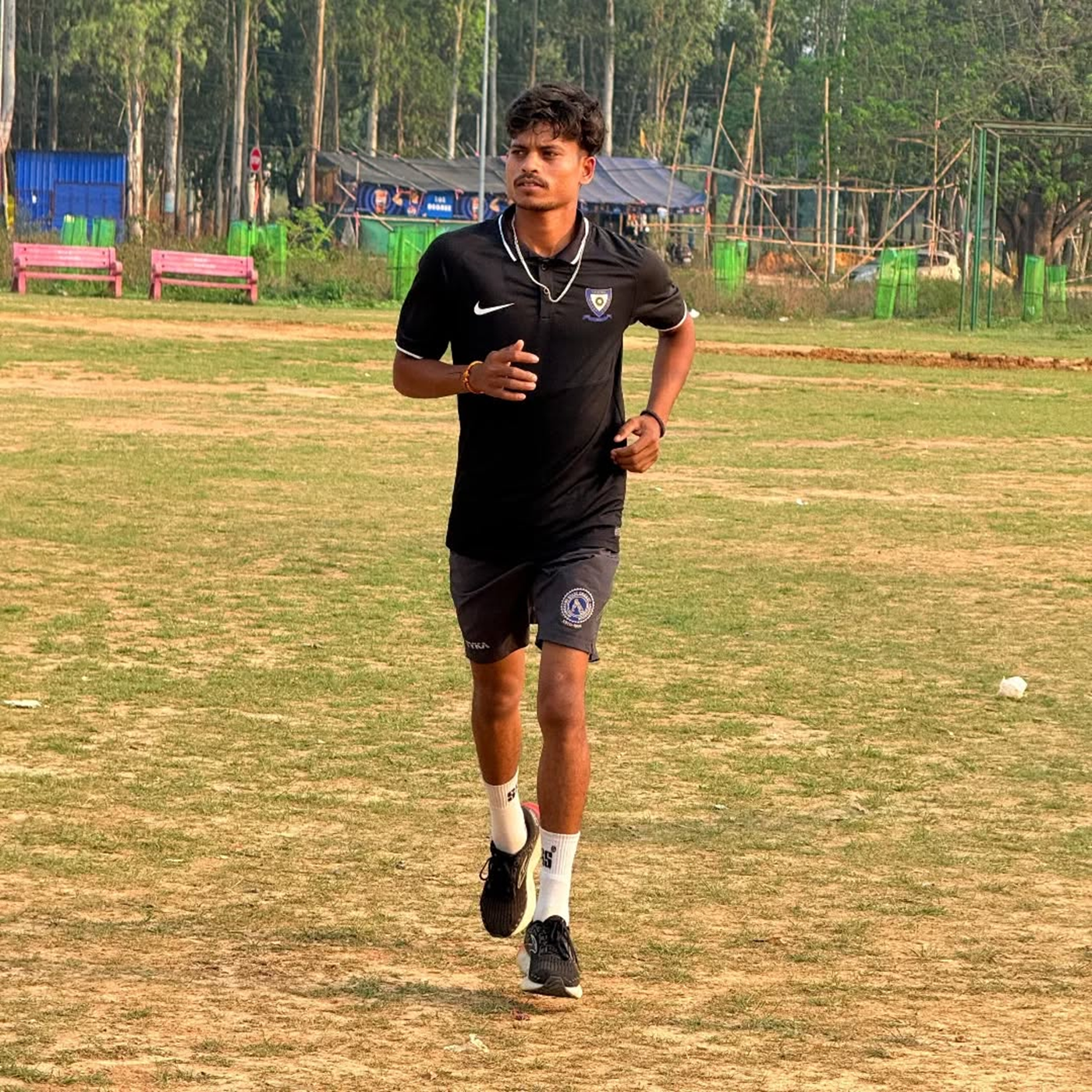 Amit Kumar trains