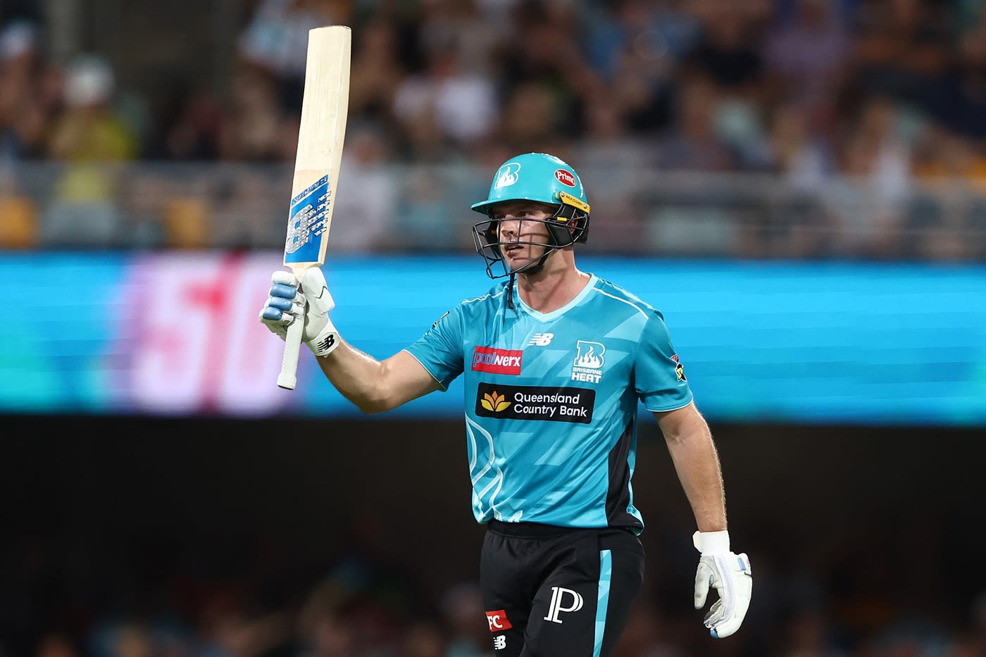 Jack Wildermuth celebrates his maiden BBL