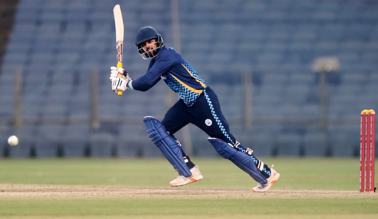 Parth Vats flicks one away