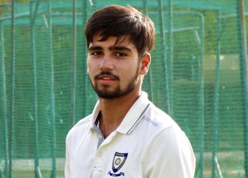 Parth Vats looks on