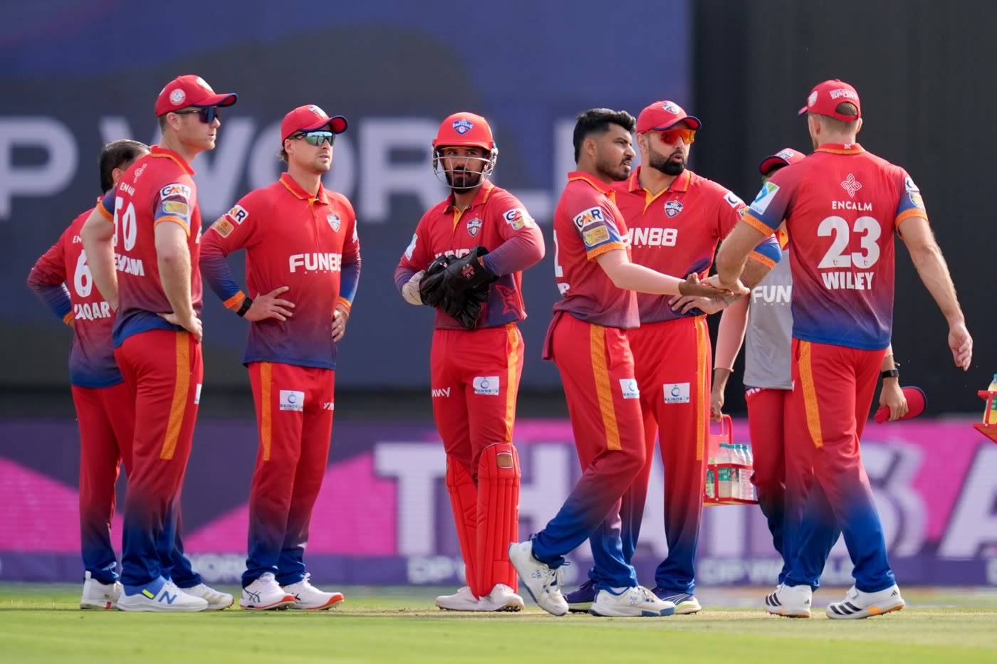 Haider Ali struck twice in the powerplay