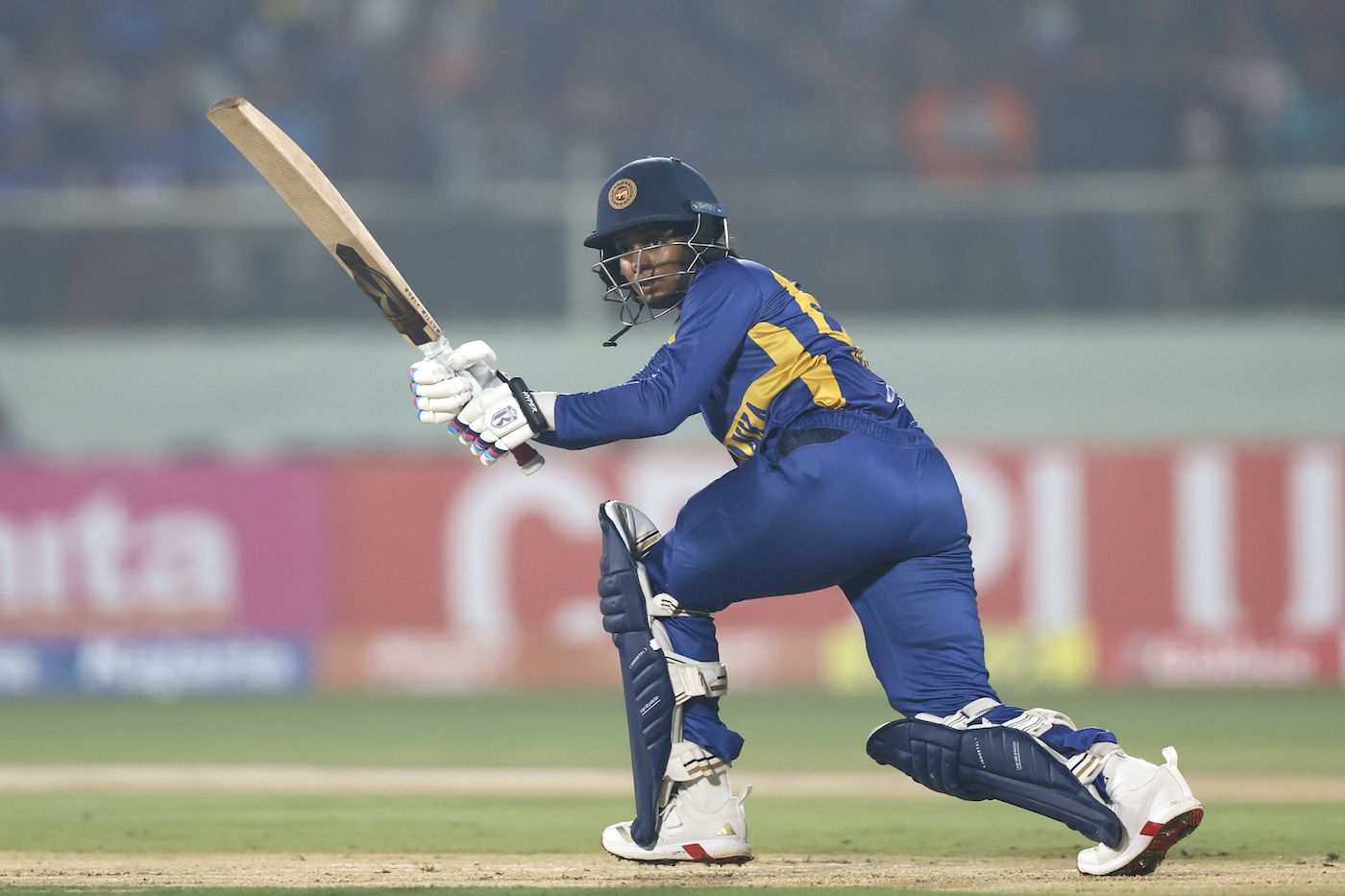 Vishmi Gunaratne faced the most balls among all Sri Lanka batters