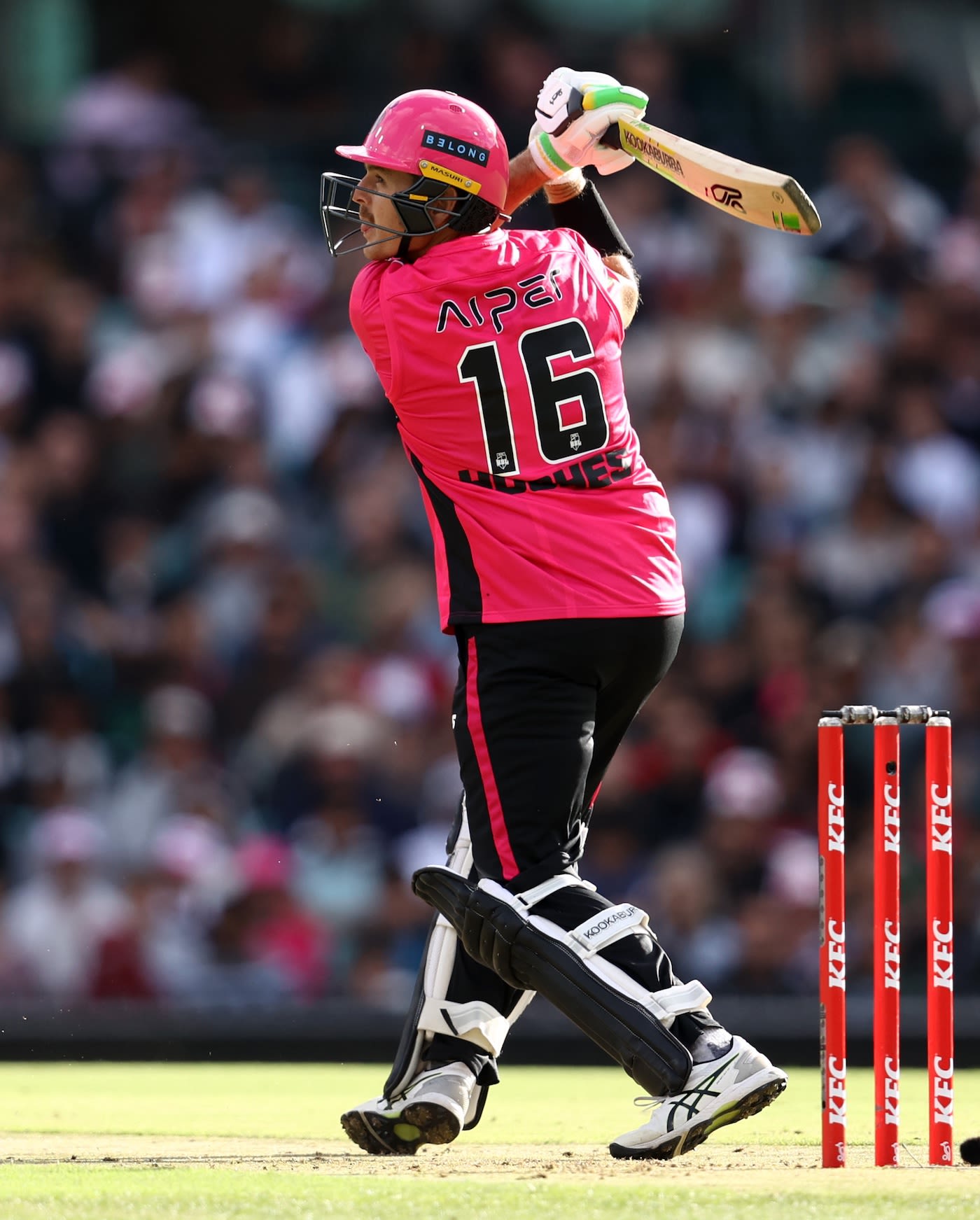 Daniel Hughes looked in good touch