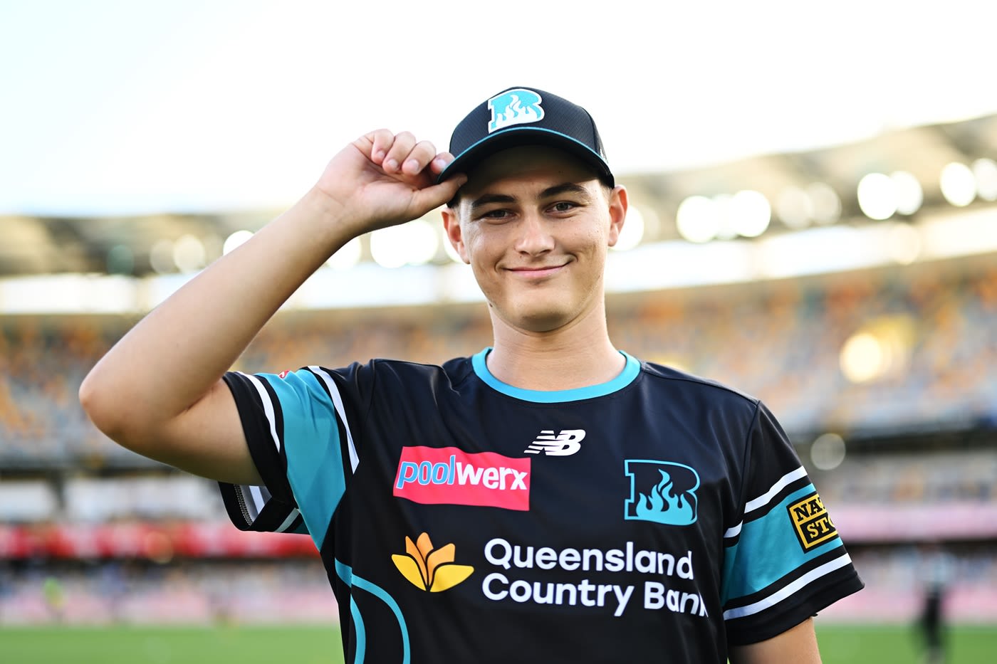 Thomas Balkin was handed a BBL debut at 21