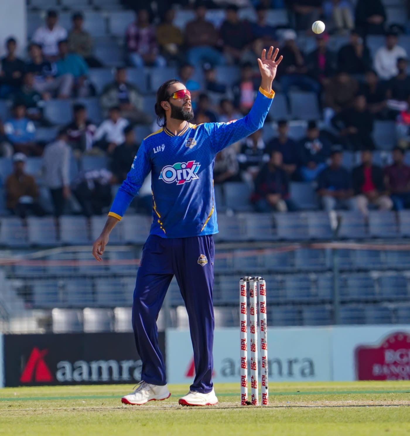 Imad Wasim picked up three wickets