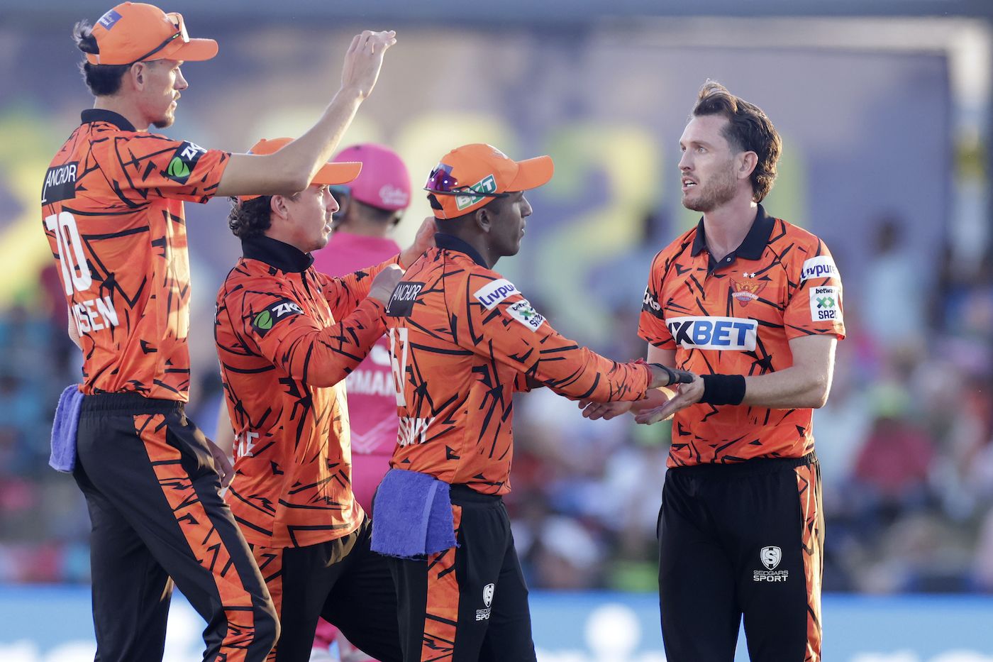 Adam Milne struck twice in his first two overs