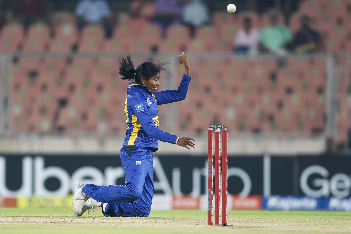 Nimasha Meepage ended India's record 162-run opening stand