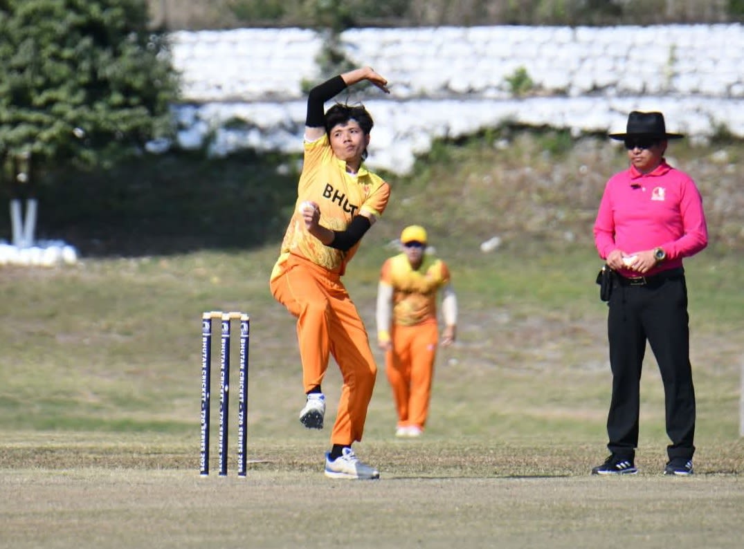 Sonam Yeshey prepares to deliver