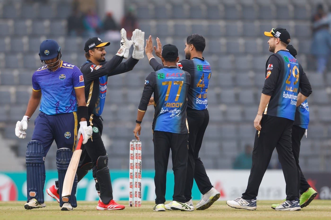 Faheem Ashraf picked up a five-wicket haul