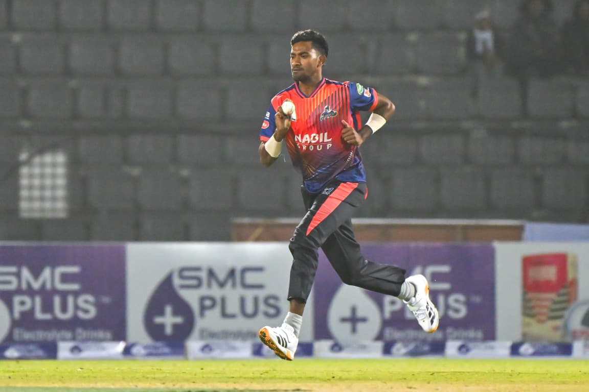 Ripon Mondol took four wickets against Noakhali Express