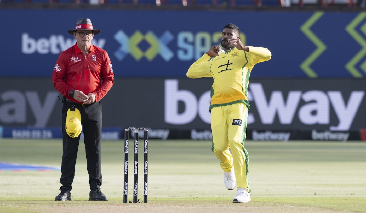 Prenelan Subrayen took three wickets in the powerplay