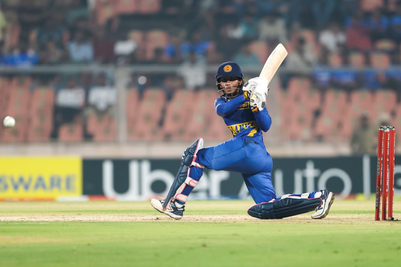 Imesha Dulani sweeps on her way to a half-century