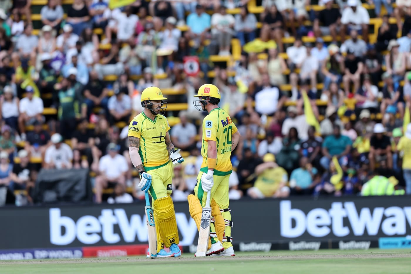 Faf du Plessis and Matthew De Villiers gave JSK a rapid start
