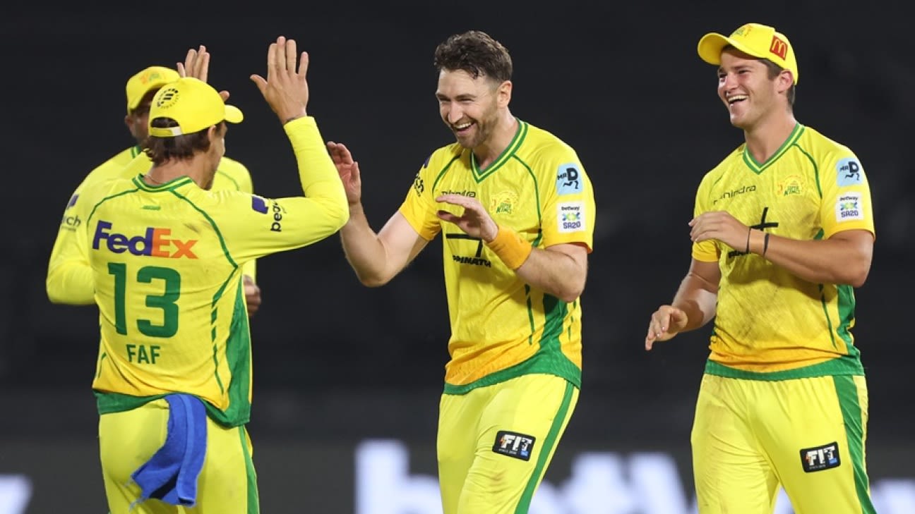 'Keep calm and keep a clear mind' - Gleeson the hero in SA20's first Super Over finish