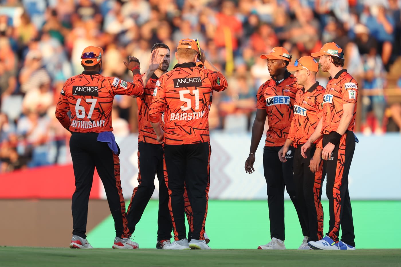 Anrich Nortje picked up the key wicket of Connor Esterhuizen