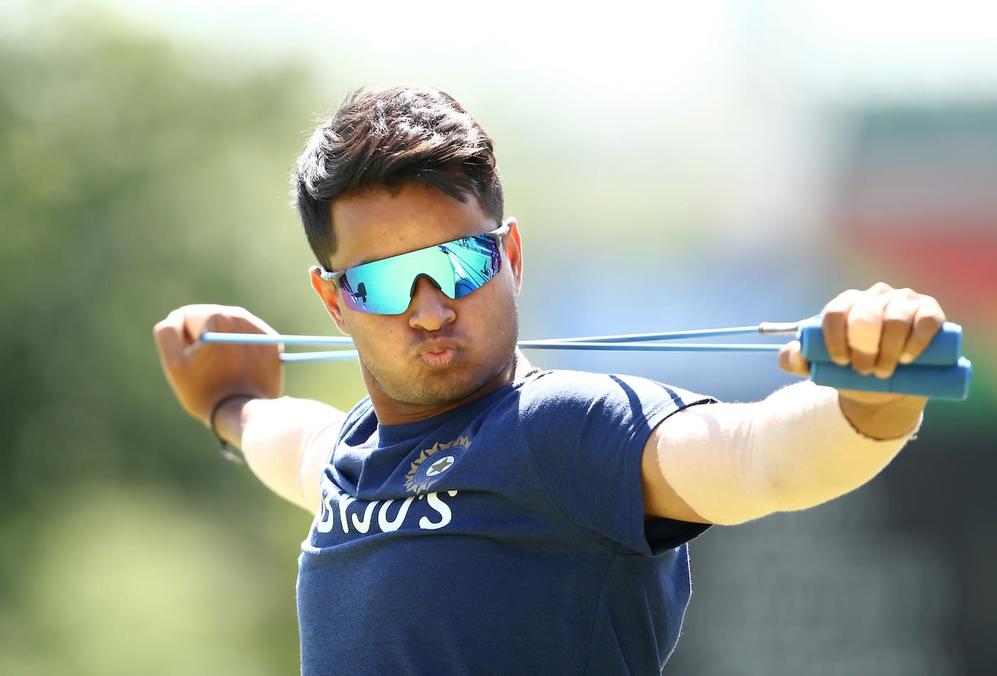 Sushant Mishra trains