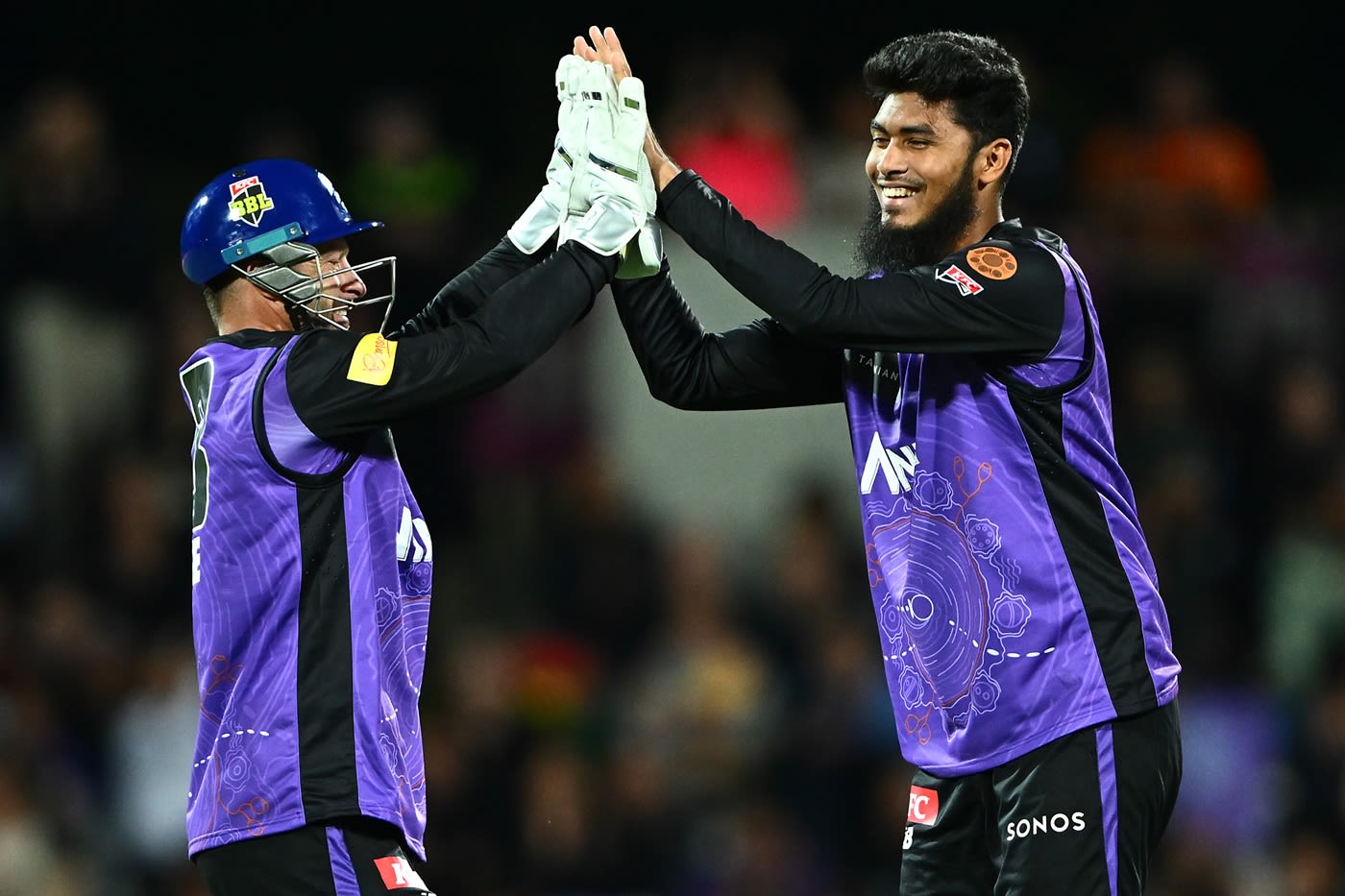 Rishad Hossain finished with three wickets