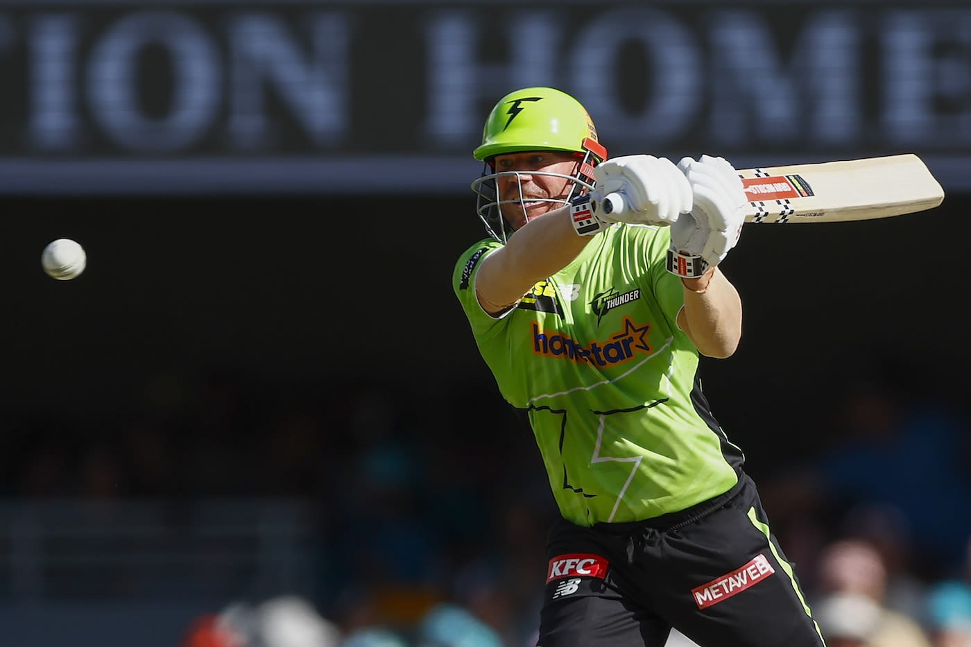 David Warner slammed a 56-ball 82