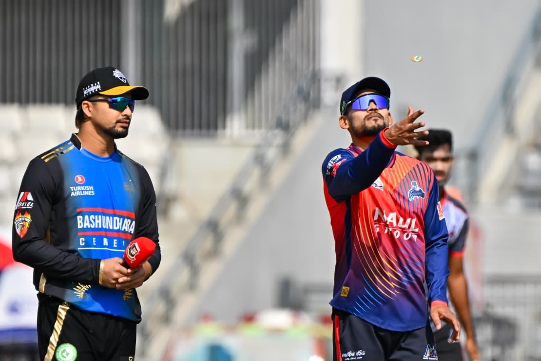 Rajshahi Warriors won the toss and elected to field first