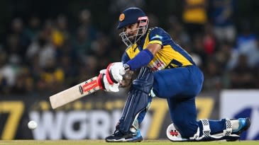 Shanaka, Mendis star in 12-over run-fest to square series for Sri Lanka