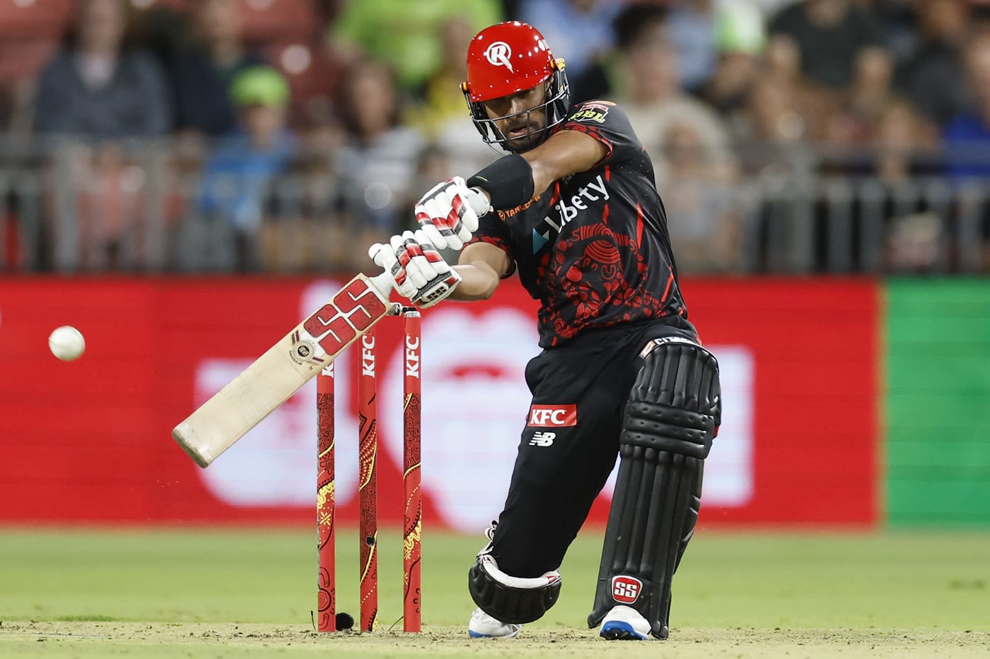 Hassan Khan smashed a quickfire 46