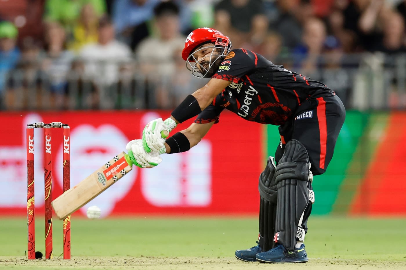 Melbourne Renegades retired out Mohammad Rizwan