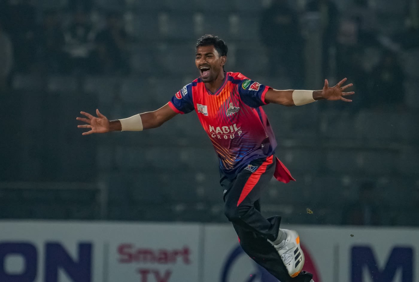 Abdul Gaffar Saqlain took a four-wicket haul