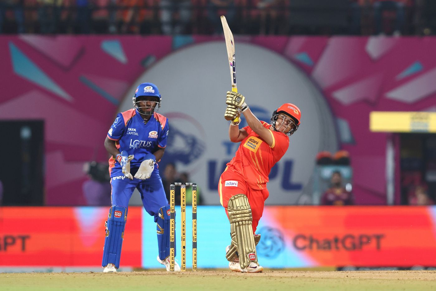 Kanika Ahuja began her innings quickly