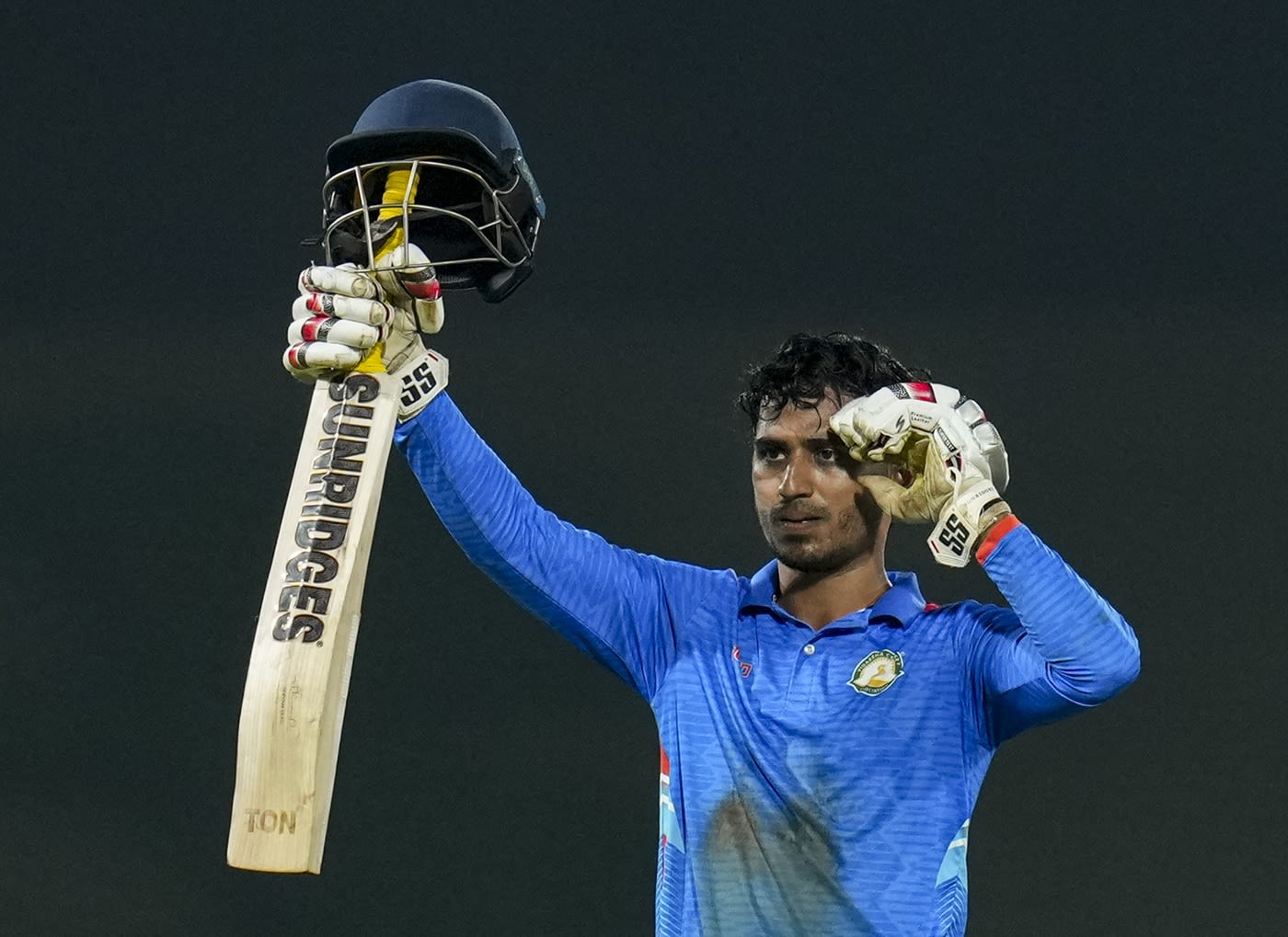 Aman Mokhade got to his century in 101 balls