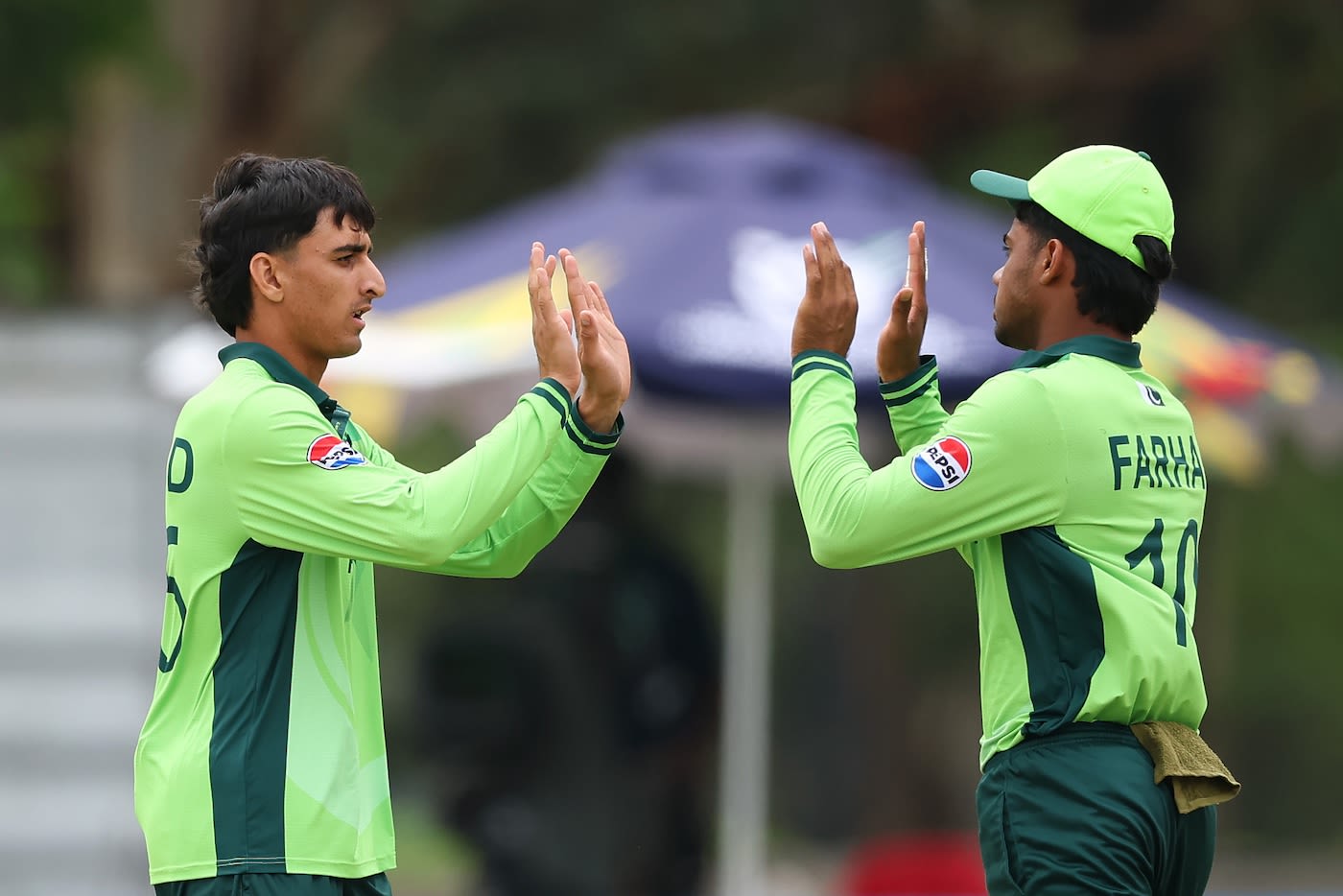 Ahmed Hussain picked up back-to-back wickets
