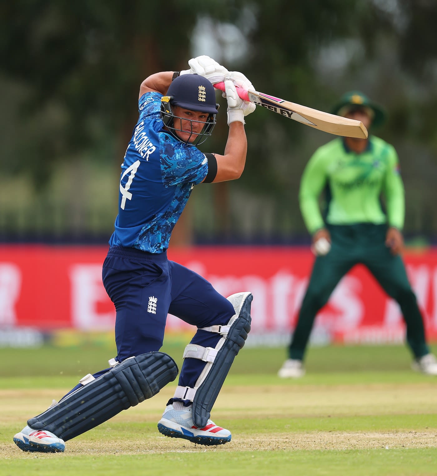 Caleb Falconer led the fightback for England