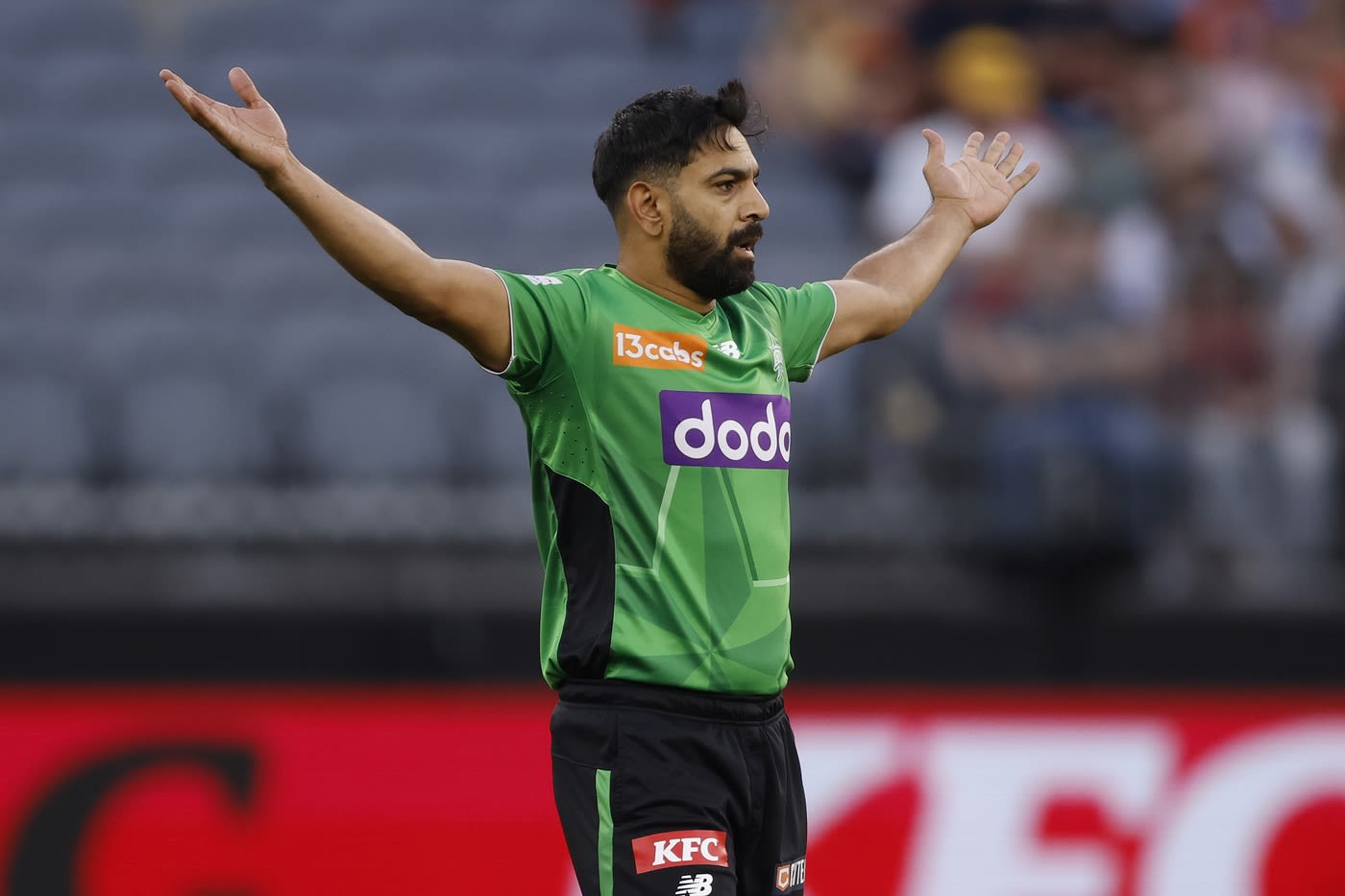 Haris Rauf picked up three wickets in no time