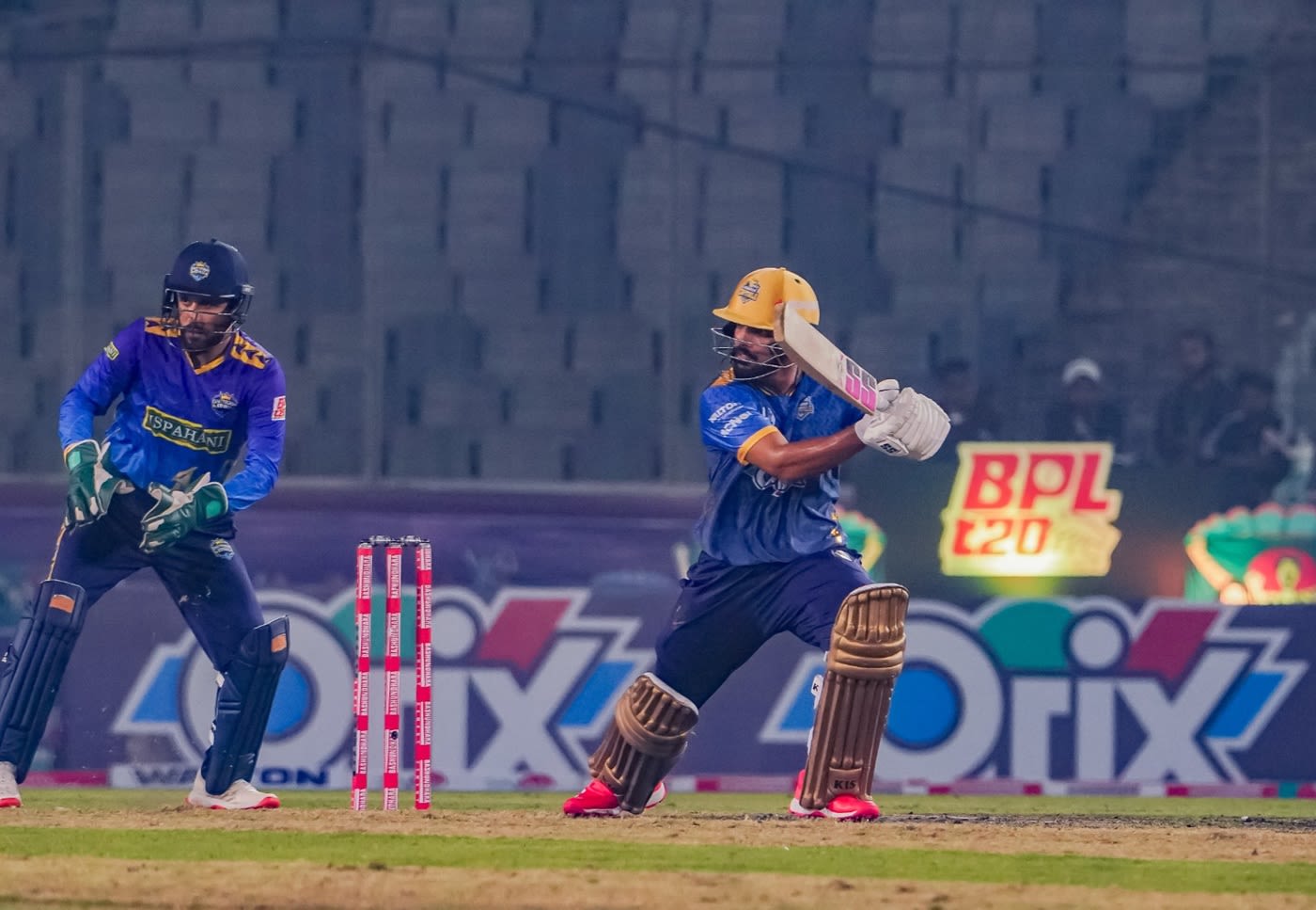 Saif Hassan top-scored for Dhaka Capitals with 73 off 44 balls