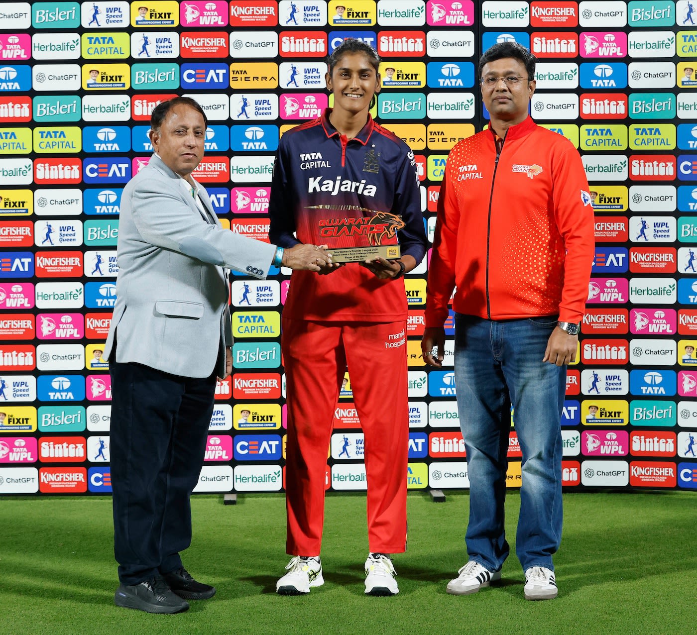 Gautami Naik picked up the Player-of-the-Match award