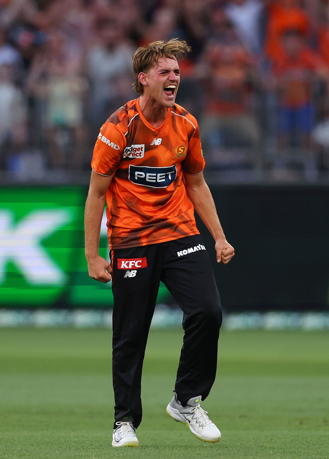 Mahli Beardman was pumped after removing Steven Smith