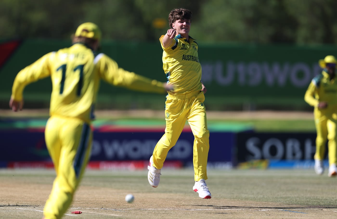 Will Byrom finished with 2 for 32 in his ten overs