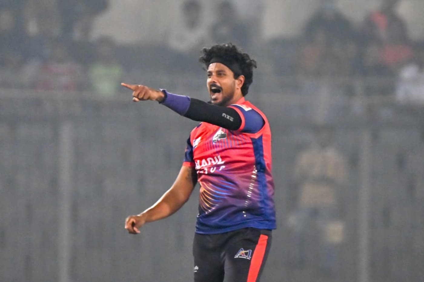 Binura Fernando finished with four wickets