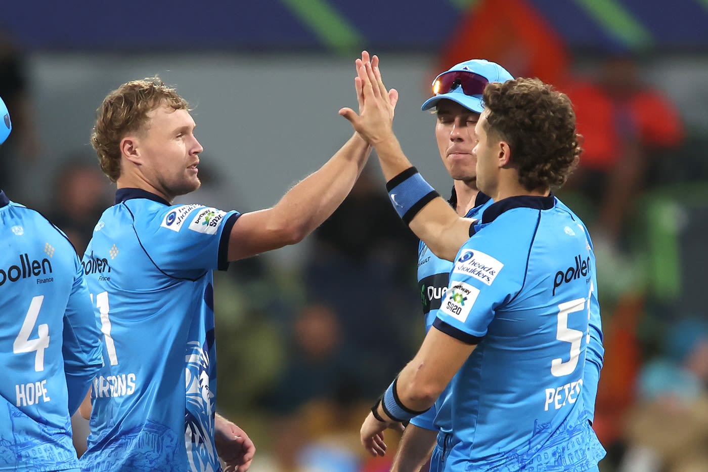 Bryce Parsons took three wickets