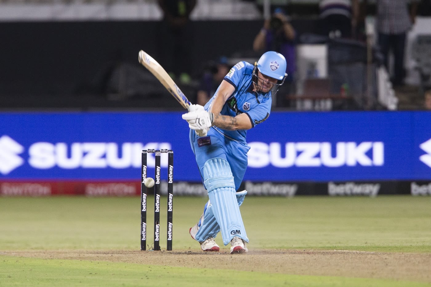 Bryce Parsons sparkled with both bat and ball