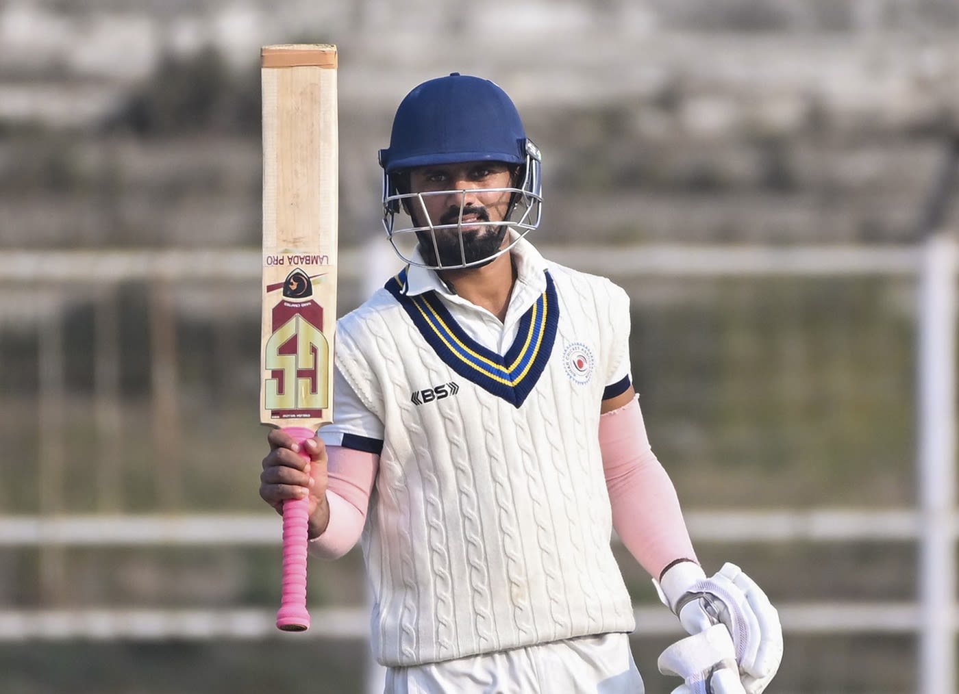 Bihar captain Sakibul Gani notched up a century