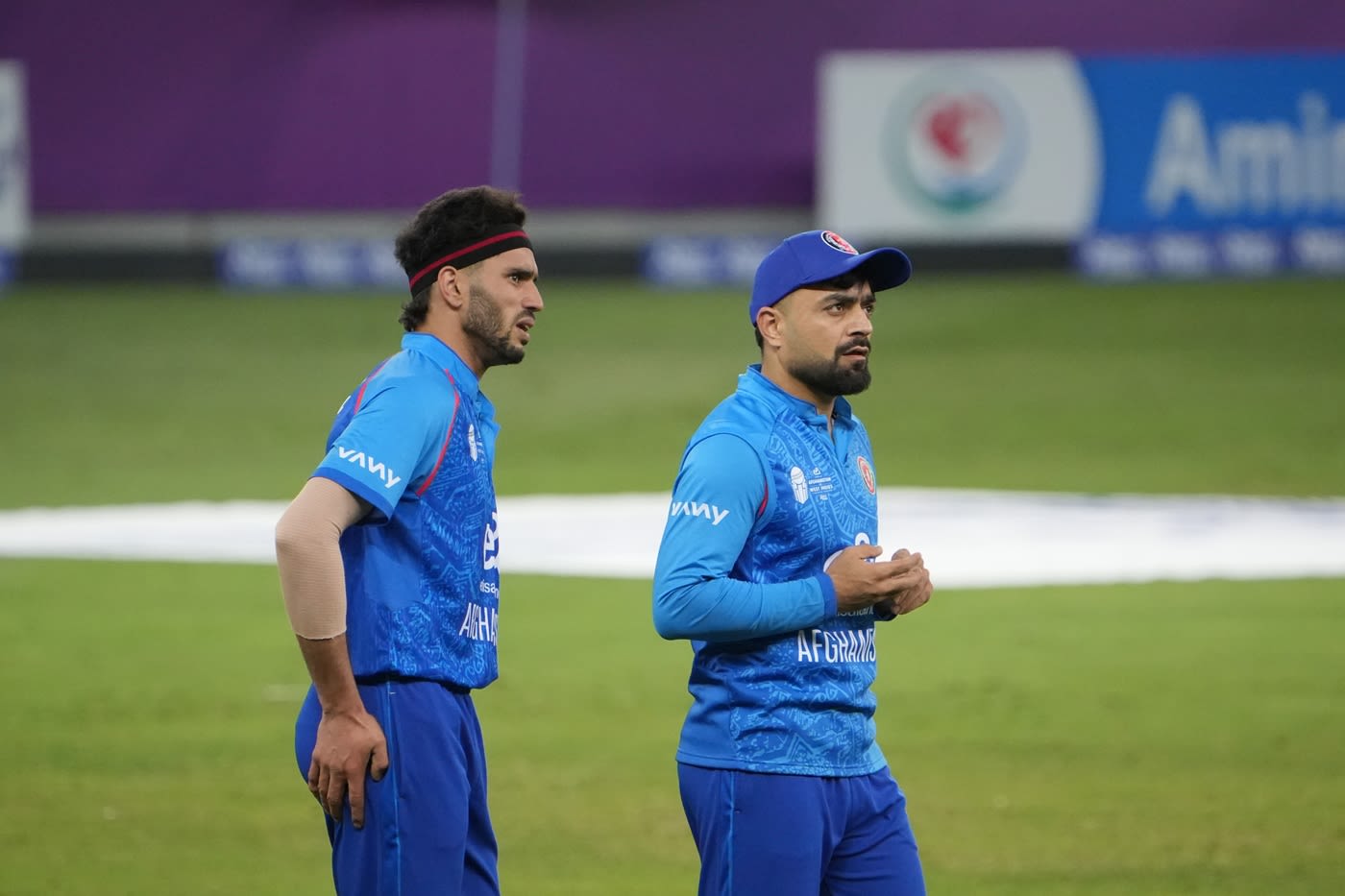 Abdollah Ahmadzai and Rashid Khan were among the wickets for Afghanistan
