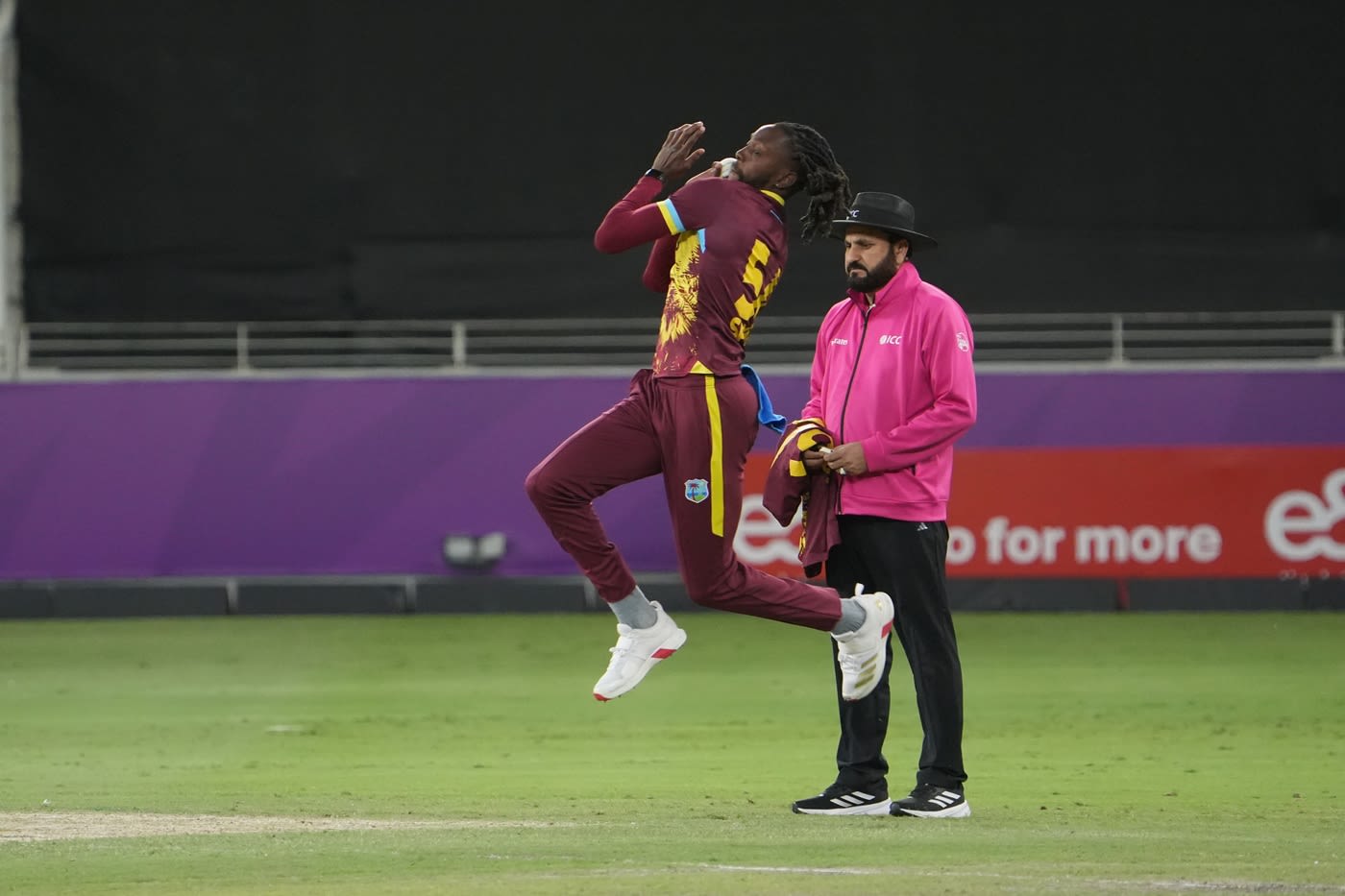 Shamar Springer's hat-trick turned the tables on Afghanistan