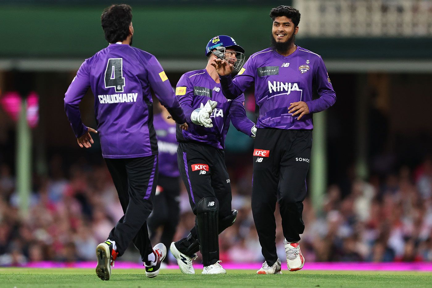 Rishad Hossain claimed two wickets in an over