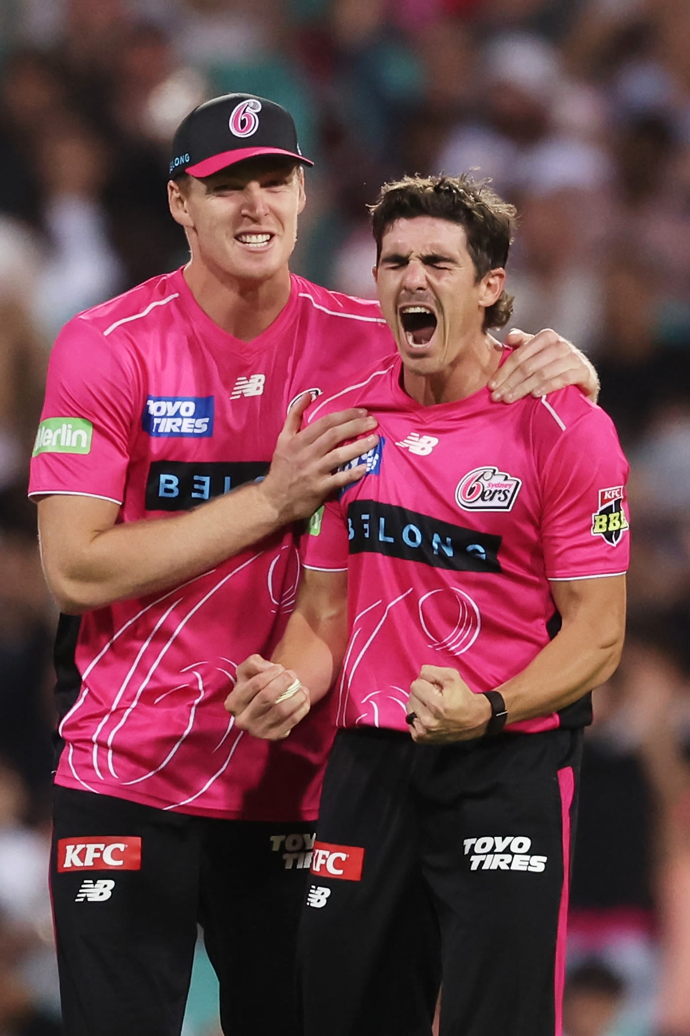 Sean Abbott struck twice in the middle overs