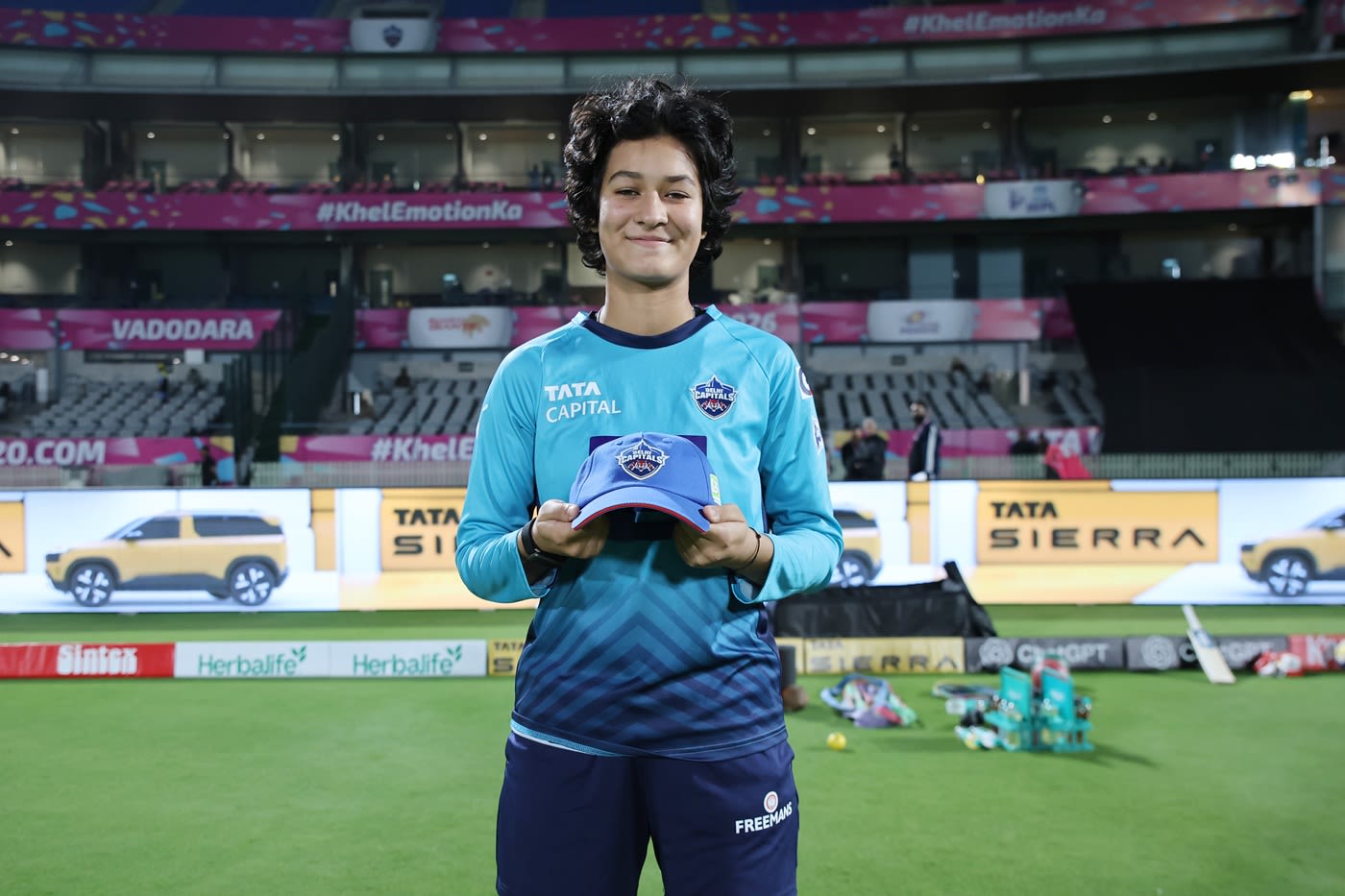 Deeya Yadav, 16, made her WPL debut