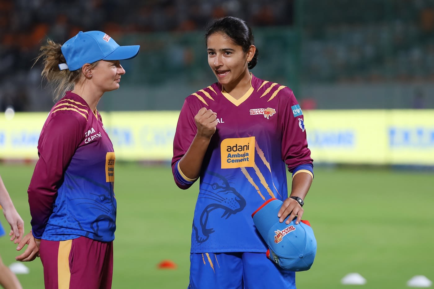 Happy Kumari has been rubbing shoulders with the world's best cricketers in the WPL