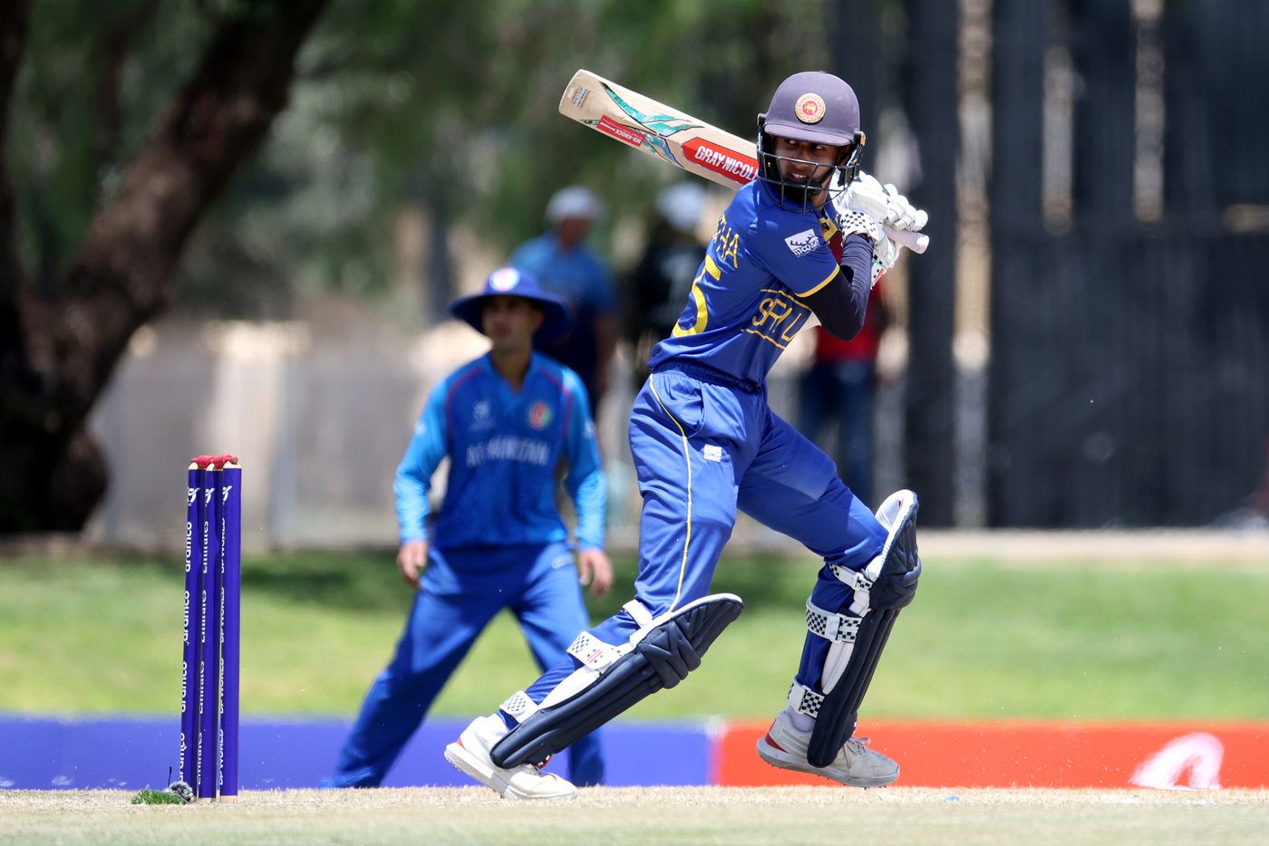 Dimantha Mahavithana gave Sri Lanka a steady start in their chase