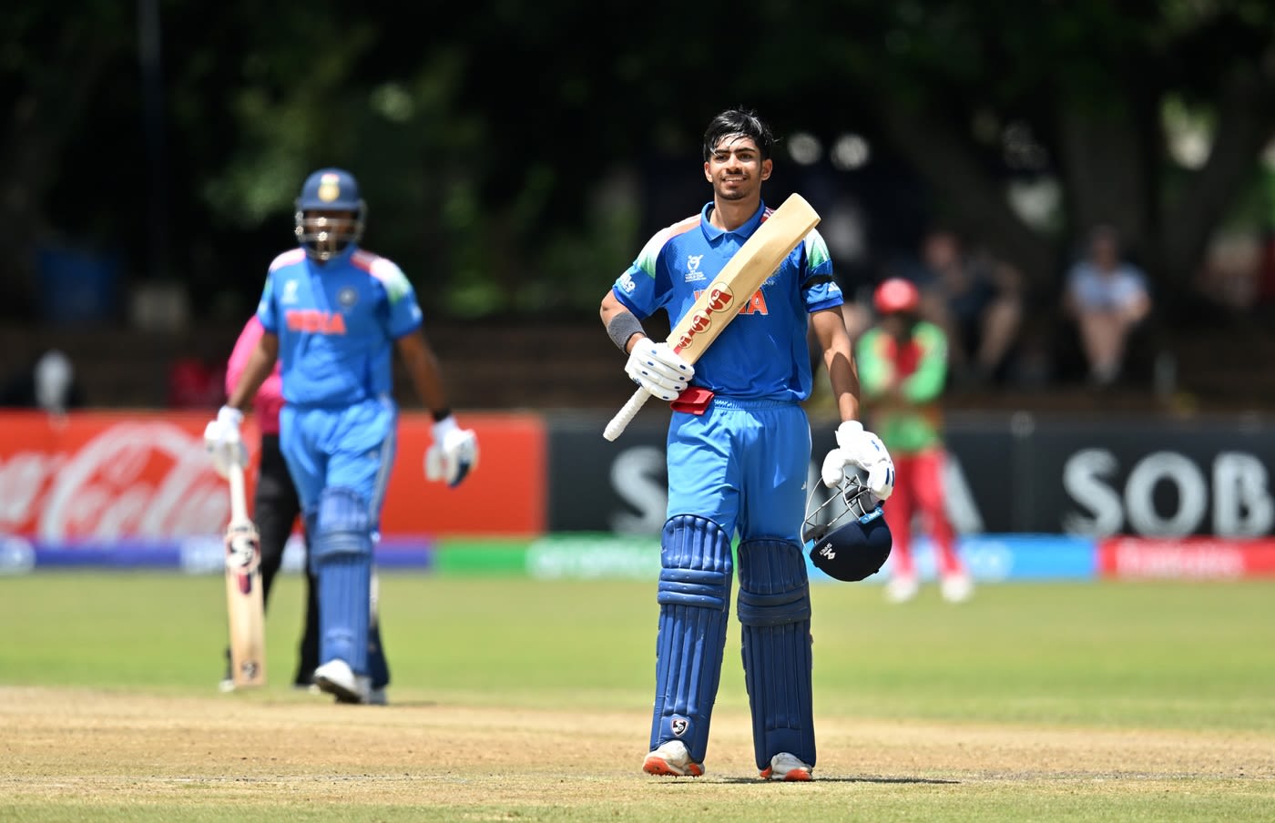 Vihaan Malhotra made an unbeaten 109