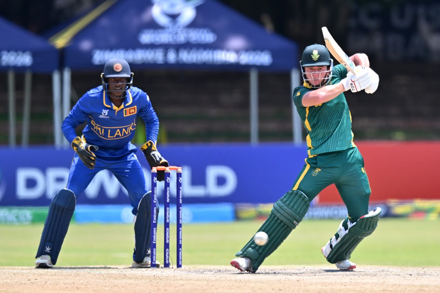 Jorich van Schalkwyk played a solid innings